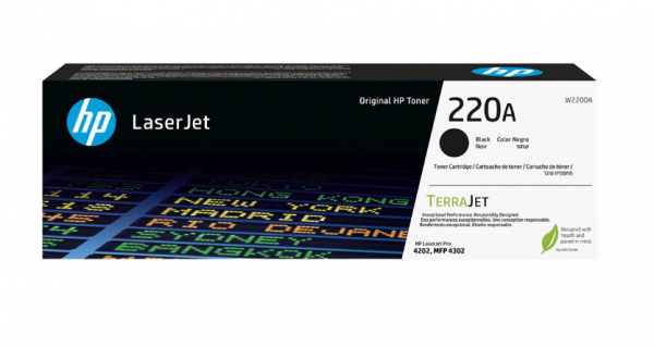 HP 220A Black original LaserJet Tonerpatrone W2200A für HP Color 