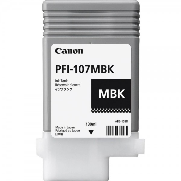 Canon Tinte PFI-107BK Schwarz IPF-670 iPF-685 iPF-780 iPF-785 6705B001