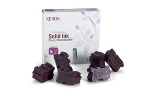 XEROX 108R00747 Solid Ink 6 Sticks Magenta Phaser 8860 Phaser 8860MFP