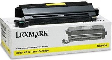 Lexmark Toner Yellow für C910 C912