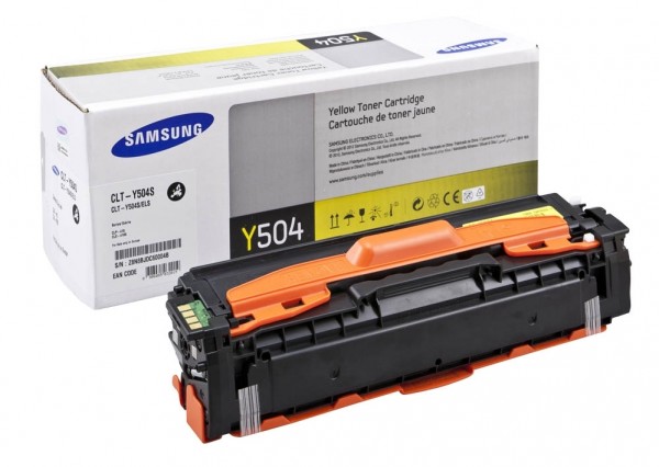 Samsung Toner Yellow CLT-Y504S CLP415 CLX-4195 Samsung CLX-4195 Samsung SL-C1810W C1860 SU502A