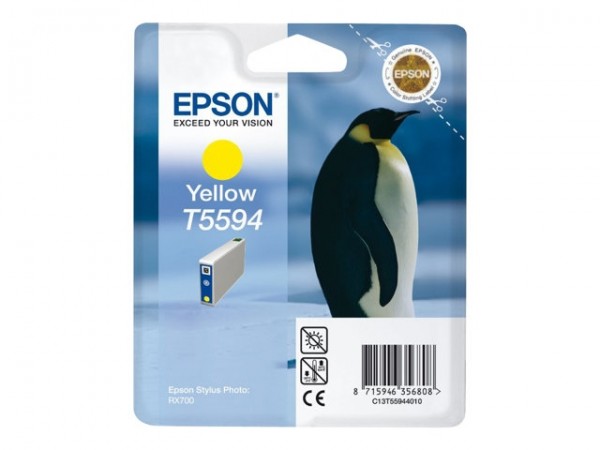 Epson Tintenpatrone T5594 Yellow für Stylus Photo RX700