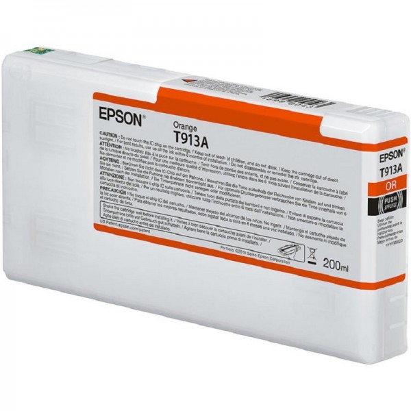 Epson Tintenpatrone T913A Orange 200 ml für SureColor SC-P5000