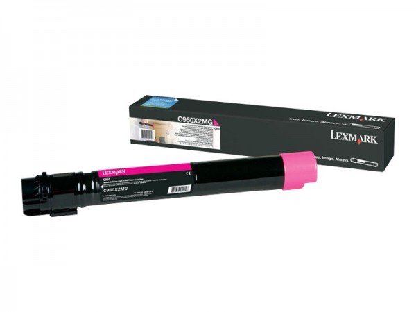 LEXMARK C950X2MG Toner Magenta hohe Kapazität Lexmark C950DE C950dte - 24.000 Seiten