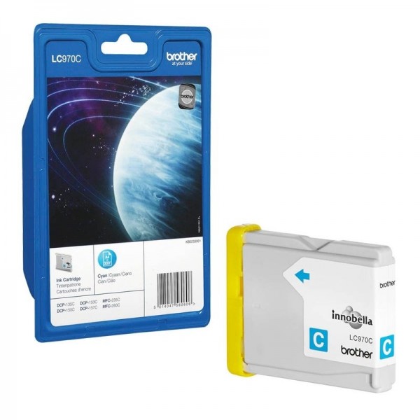Brother Tintenpatrone Cyan LC970C Brother DCP 135 C Brother MFC 235 C