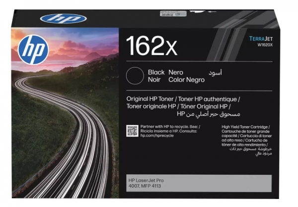 HP 162X Toner Black W1620X Original HP LaserJet Pro MFP 4113dw HP LaserJet Pro 4007dn