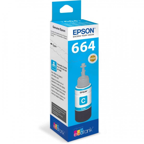 Epson Tinte T6642 cyan 70 ml für EcoTank L355 L555 ET2500 ET4500