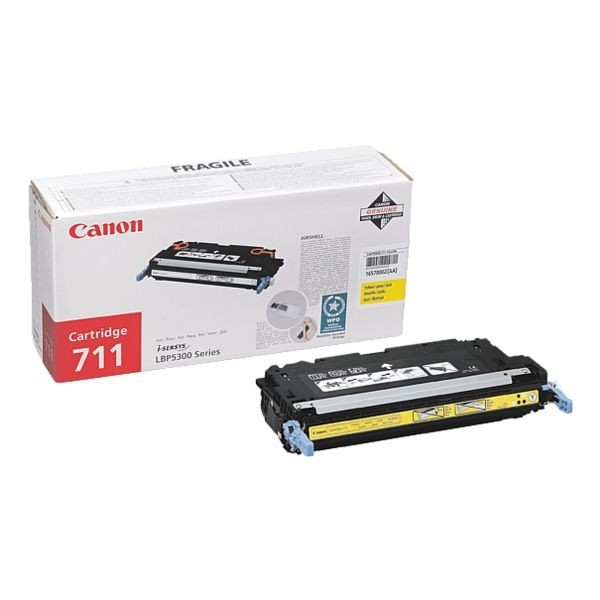 Canon Toner 711Y Yellow LBP5300 i-SENSYS MF8450 MF9170 MF9280CDN 1657B002