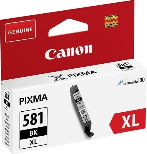 Canon Tinte black CLI-581BK XL für Canon PIXMA TR7550 TR8550 Canon TS6150 TS8150 TS9150 2052C001