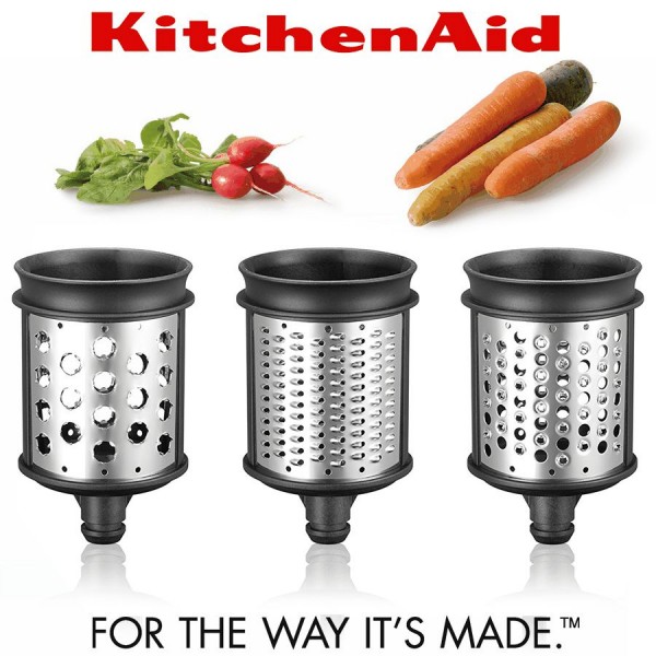 KITCHENAID 5KSM2FPA Food Processor Schneiden und Raspeln von Gemüse