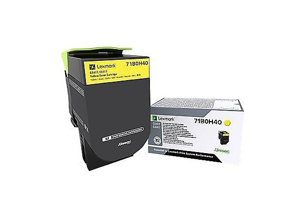 Lexmark 71B0H40 Toner Yellow Lexmark CS417dn CS517de Lexmark CX417de CX517de