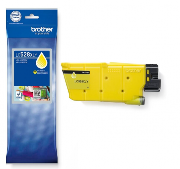 Brother LC-528XLY Tinte Yellow Brother MFC-J3660DW MFC-J6560DW MFC-J6760DW MFC-J6977DW MFC-J6975DW