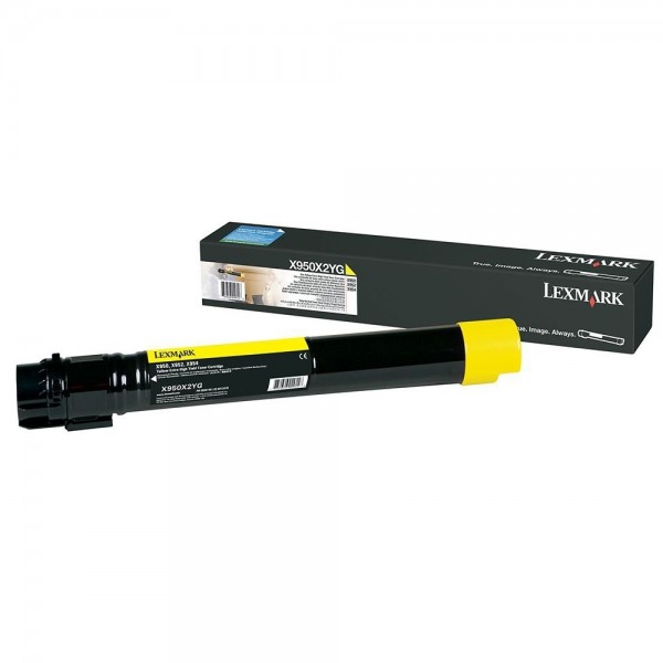 Lexmark Toner Yellow X950X2YG für Lexmark X950 X952 Lexmark X954
