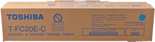 Toshiba Toner T-FC20EC cyan 6AJ00000064 für E-Studio 2020c * auf Anfrage *