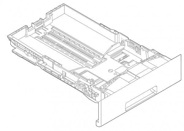 Brother D007EJ001 Paper Tray für HL-L3210CW Brother MFC-L3710CW Papierfach