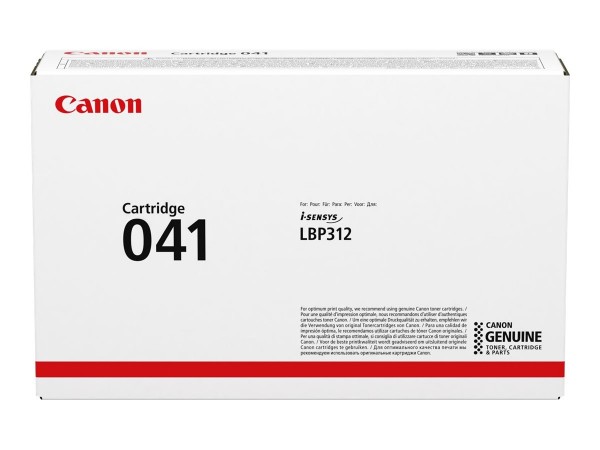 Canon Toner 041 schwarz für imageCLASS LBP312dn LBP312x MF525dw MF525x 0452C002