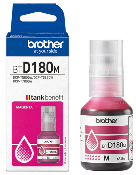Brother BT-D180M Ink Bottle Magenta für DCP-T580DW DCP-T583DW DCP-T780DW