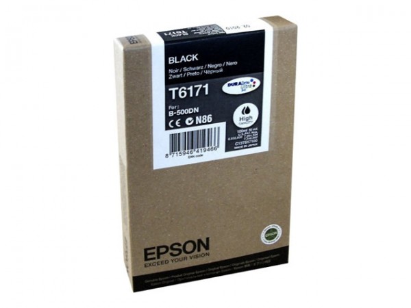 Epson T6171 Tinte Black hohe Kapazität 100ml Epson B-500DN Epson B-510DN