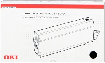 OKI Toner Black C7100 C7300 C7350 C7500 41963008