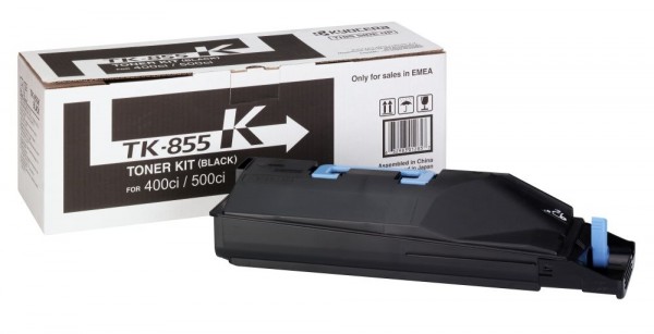 Kyocera TK-855K Toner Schwarz für TASKalfa 400ci TASKalfa 500ciTASKalfa 552 1T02H70EU0