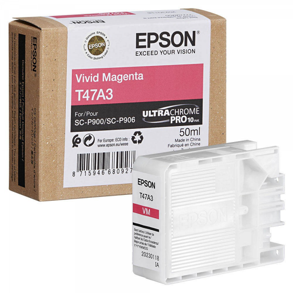 Epson T47A3 Tinte magenta für Epson SureColor SC-P900 C13T47A300