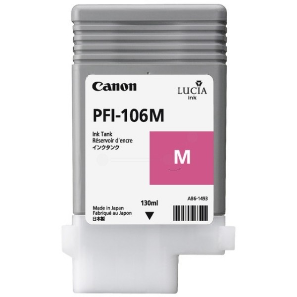 Canon Tintenpatrone PFI-106M Magenta imagePROGRAF iPF6400 6623B001