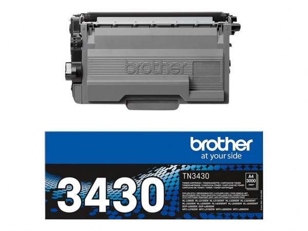 Brother TN-3430 Toner Black HL-L6250 HL-L6300 HL-L6400