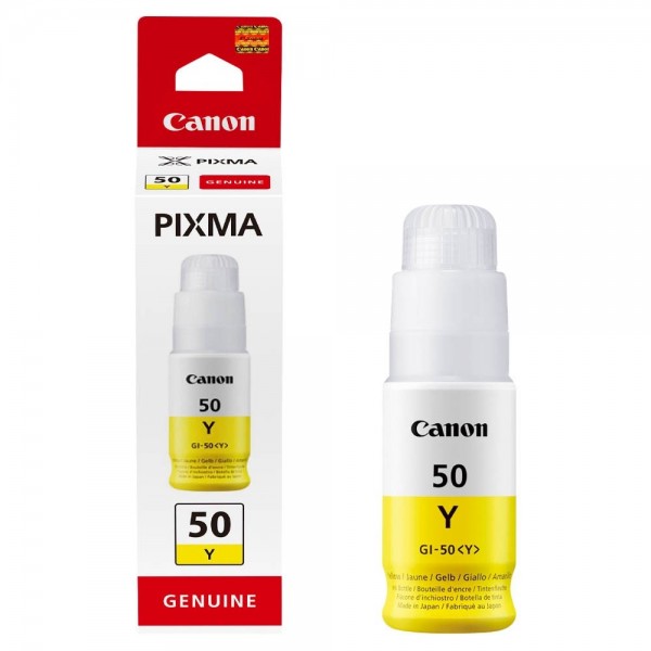 Canon Tinte GI-50 gelb 3405C001 Canon PIXMA G5050 G6050 G7050 GM2050 GM4050