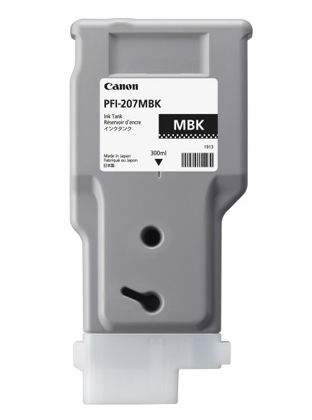 Canon Tinte PFI-207MBK Matte Black Canon imagePROGRAF iPF680 iPF685 iPF780 iPF785 8788B001