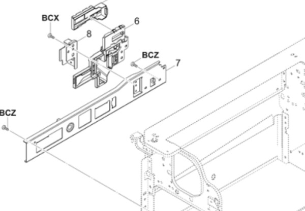 Kyocera 303NB02371 Plate Junction D Kyocera IS7100