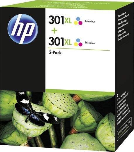 HP 301XL Tintenpatrone 2er-Pack TriColor DeskJet 1050 2050 3050 D8J46AE