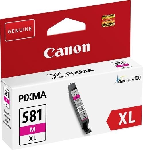 Canon Tinte magenta CLI-581M XL fürCanon PIXMA TR7550 TR8550 Canon TS6150 TS8150 TS9150 2050C001