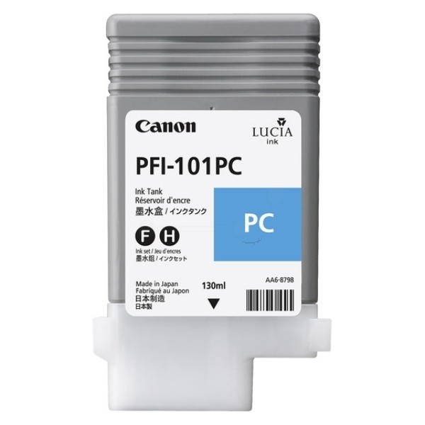 Canon PFI-101PC Tintenpatrone Photo Cyan für imagePROGRAF iPF5000 iPF5100 iPF6100