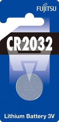 Fujitsu Lithium-Knopfzelle CR2032 Lithium 3V