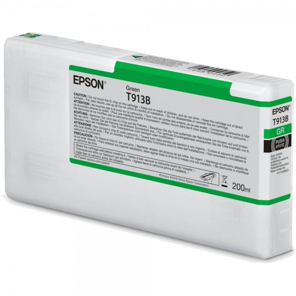 Epson Tintenpatrone T913B Green 200 ml für SureColor SC-P5000