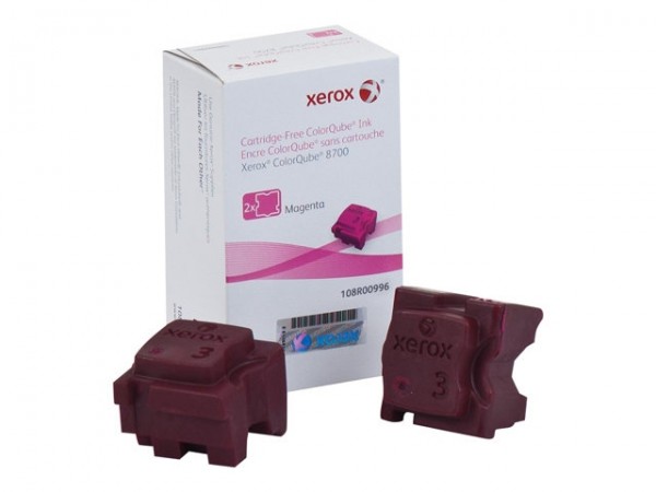 XEROX ColorQube 8700 Festtinte STIX 2 Magenta Solid Ink