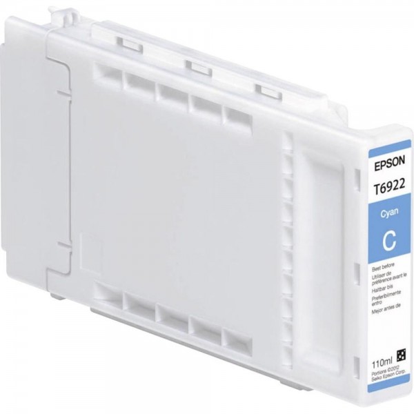 Epson Tintenpatrone T6922 Cyan für SureColor SC-T3000 SC-T3070 SC-T3200