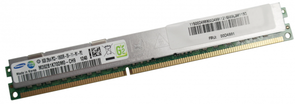 IBM 00D4991N Memory 8GB 1Rx4 1.5V VLP PC3-12800 CL11 ECC DDR3