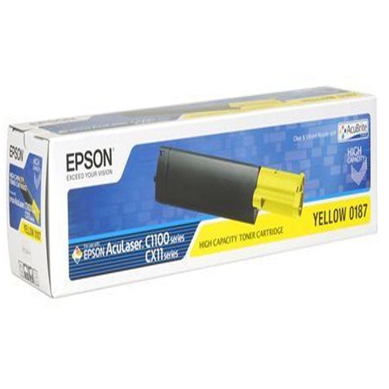Epson AcuBrite Toner HC Yellow für Epson AcuLaser C1100 Epson CX11 C13S050187