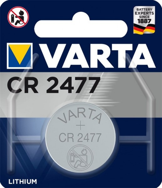 Varta CR2477 Knopfzelle Lithium 3 Volt
