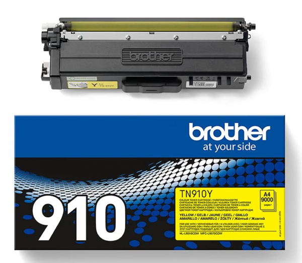 Brother TN-910Y Ultra-Jumbo-Toner Yellow Brother HL-L9310CDW HL-L9310CDWT Brother MFC-L9570CDW