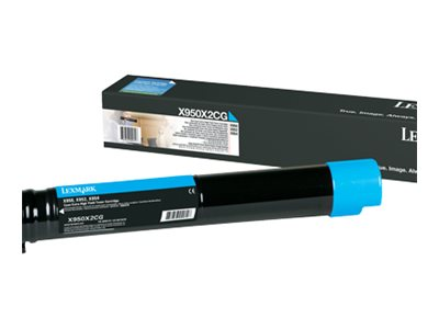 Lexmark 22Z0009 Toner Cyan Lexmark XS950de Lexmark XS955de Lexmark XS955dhe
