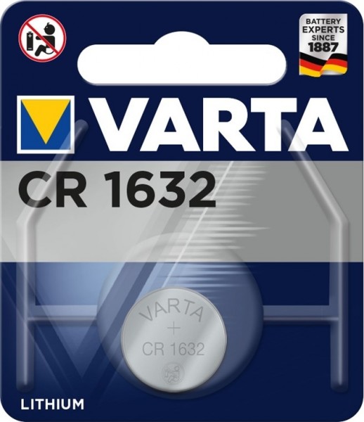 Varta CR1632 Lithium Knopfzelle 3 Volt