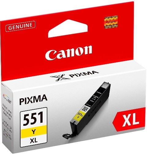 Canon CLI-551C XL Tinte Yellow MG5450 MG6350 MG6600 7100 7500 MX925 IP7250 iP8700 iX6800 6446B001