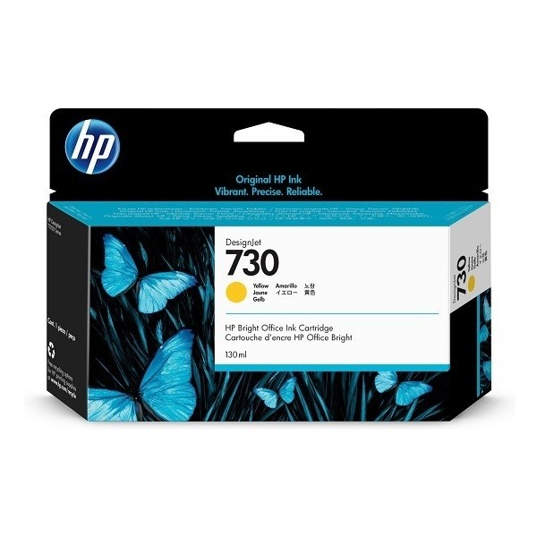 HP 730 Tintenpatrone yellow P2V64A HP DesignJet T1600 PostScript T1700 T2600