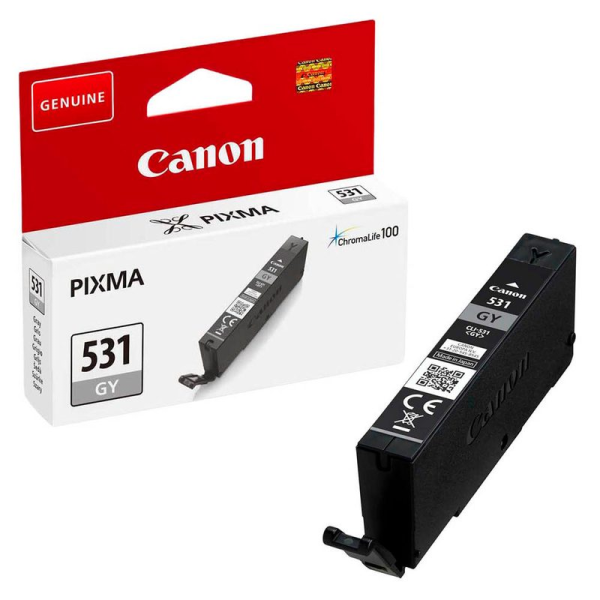 Canon CLI-531GY Tinte Grey 6122C001 Canon PIXMA TS8750 TS‑8751 TS‑8755 Original