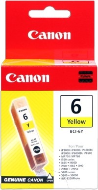 CANON BCI-6Y Tinte gelb PIXMA IP3000 IP4000 iP4000R iP5000
