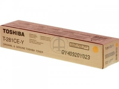 Toshiba T-281CEY Toner Yellow E-Studio 281 E-Studio 351 E-Studio 451