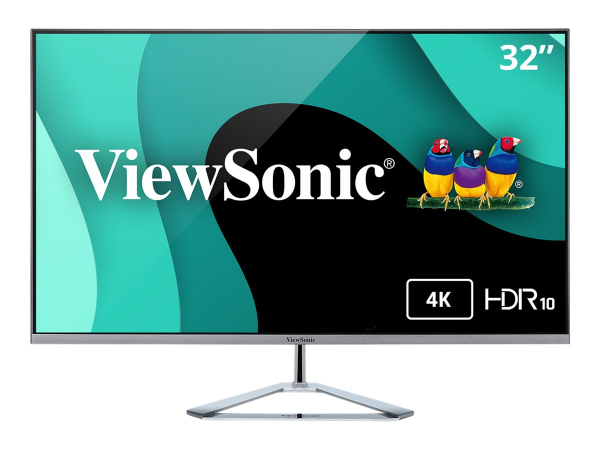 VIEWSONIC VX3276-4K-MHD 81,28cm 32Zoll 16:9 3840x2160 UHD SuperClear VA monitor 2 HDMI DP