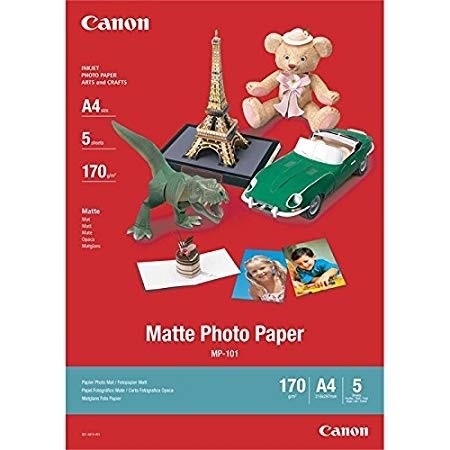 Canon MP-101 matte Fotopapier A4 5 Blatt 7981A042